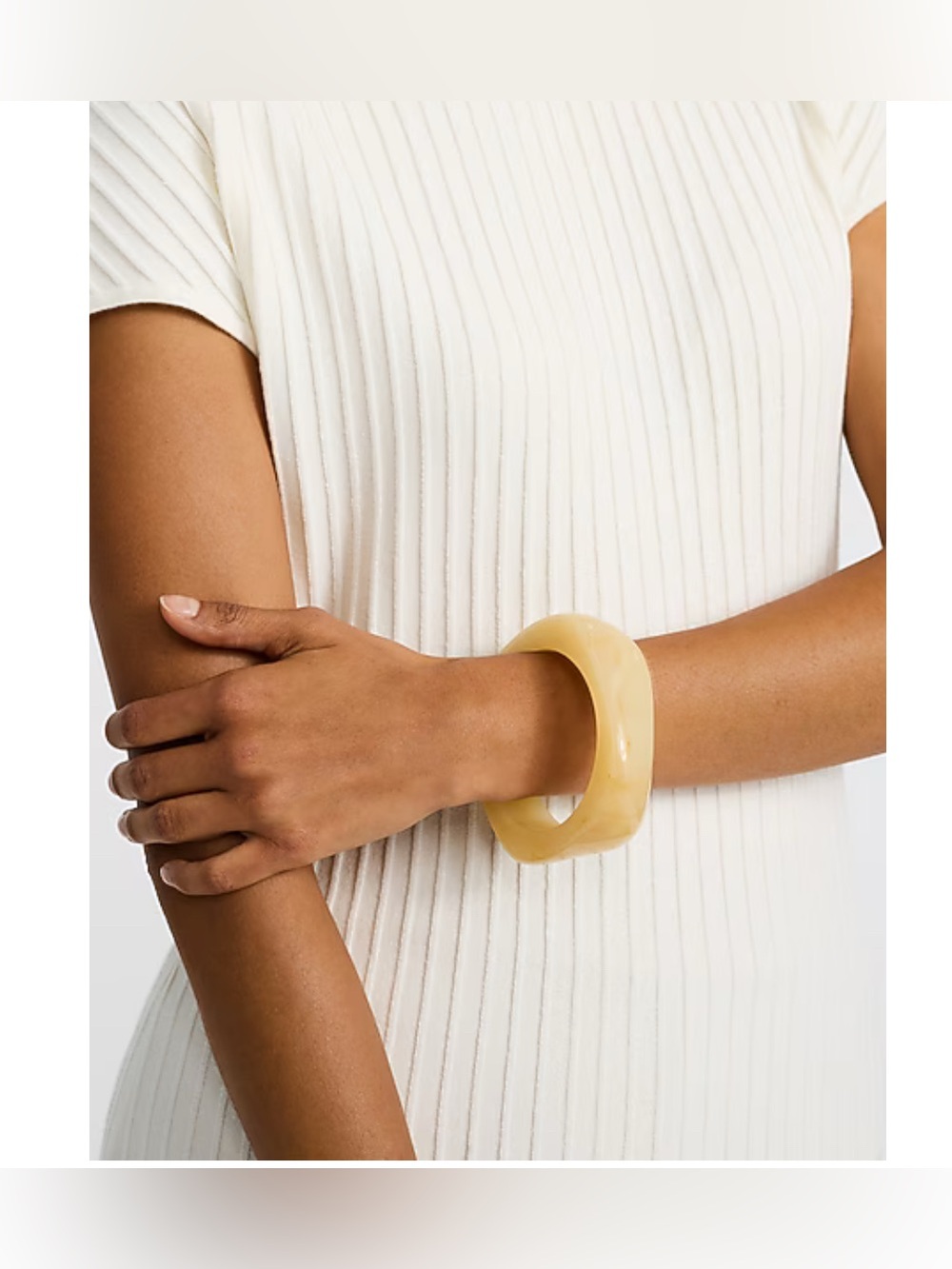 Express Ivory Bangle Bracelet